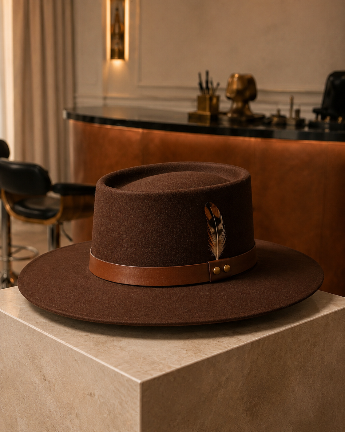MODE Wool felt hat